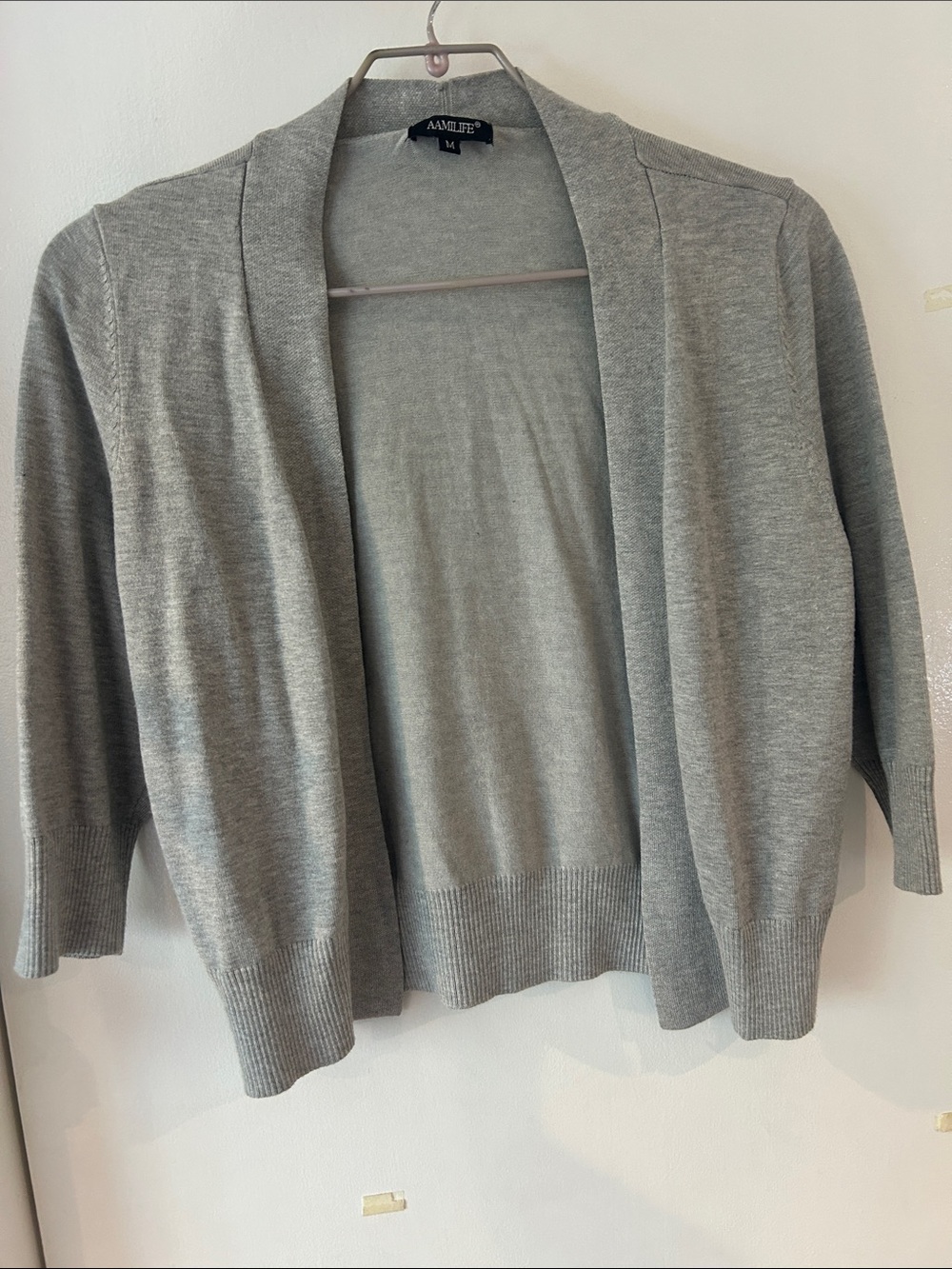 Gray Women’s Cardigan Sweater
